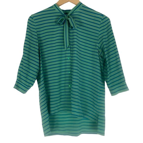 Fossil Women's 100% Silk Top Size Small - Picture 1 of 9